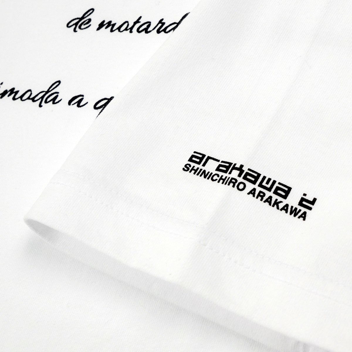 Motorimoda｜SHINICHIRO ARAKAWA × Motorimoda 7.1oz S/S Tee ｜Tシャツ｜ホワイト