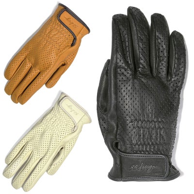 56design｜シグネチャー パンチングレザーグローブ｜サマー