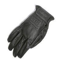 56design｜シグネチャー パンチングレザーグローブ｜サマー｜ブラック