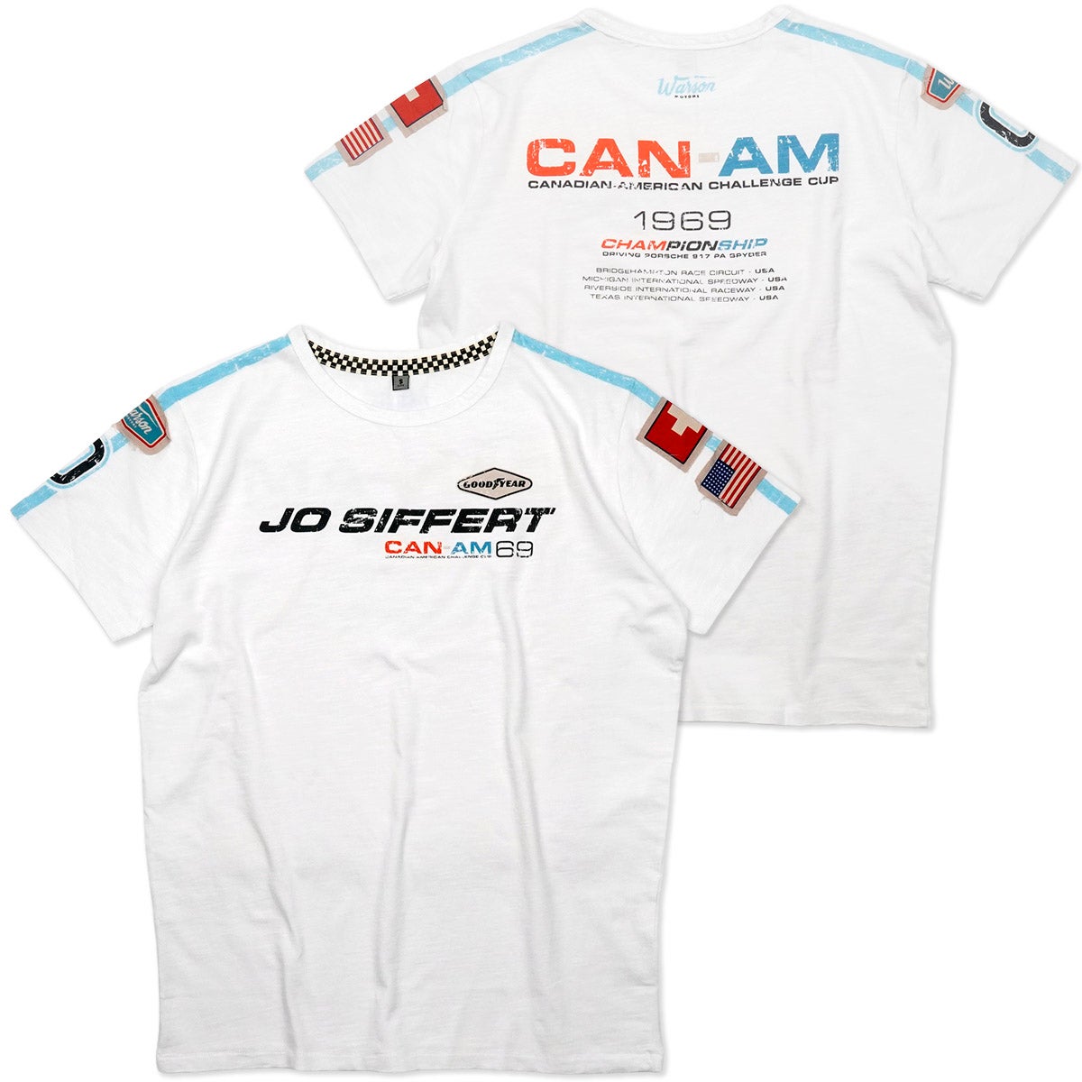 Warson Motors｜ジョー・シフェール 1969 カンナム Tシャツ｜ウェア