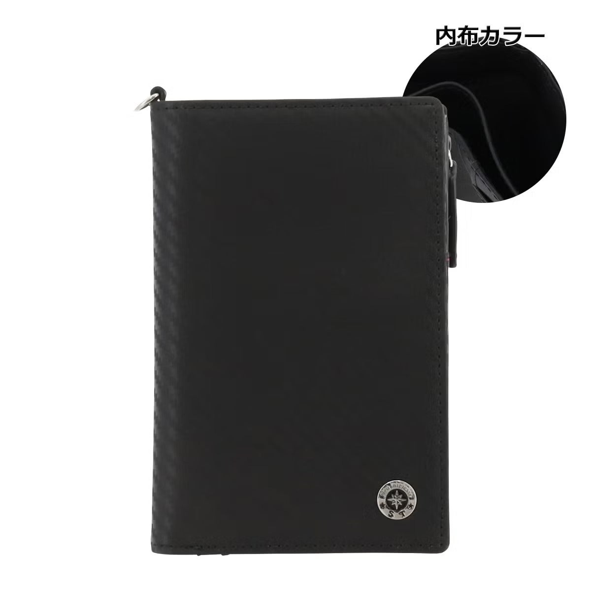 neuinteresse｜坪井 翔 二つ折り財布 neu-013 Neu interesse FirST｜財布｜ブラック×ブラック