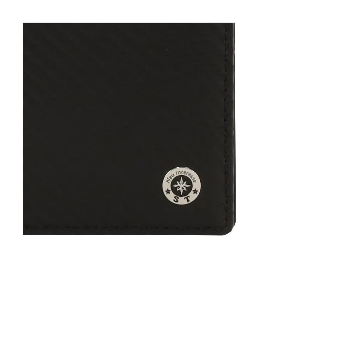 neuinteresse｜ 坪井 翔 二つ折り財布 neu-014 Neu interesse FirST｜財布｜ブラック×ブラック