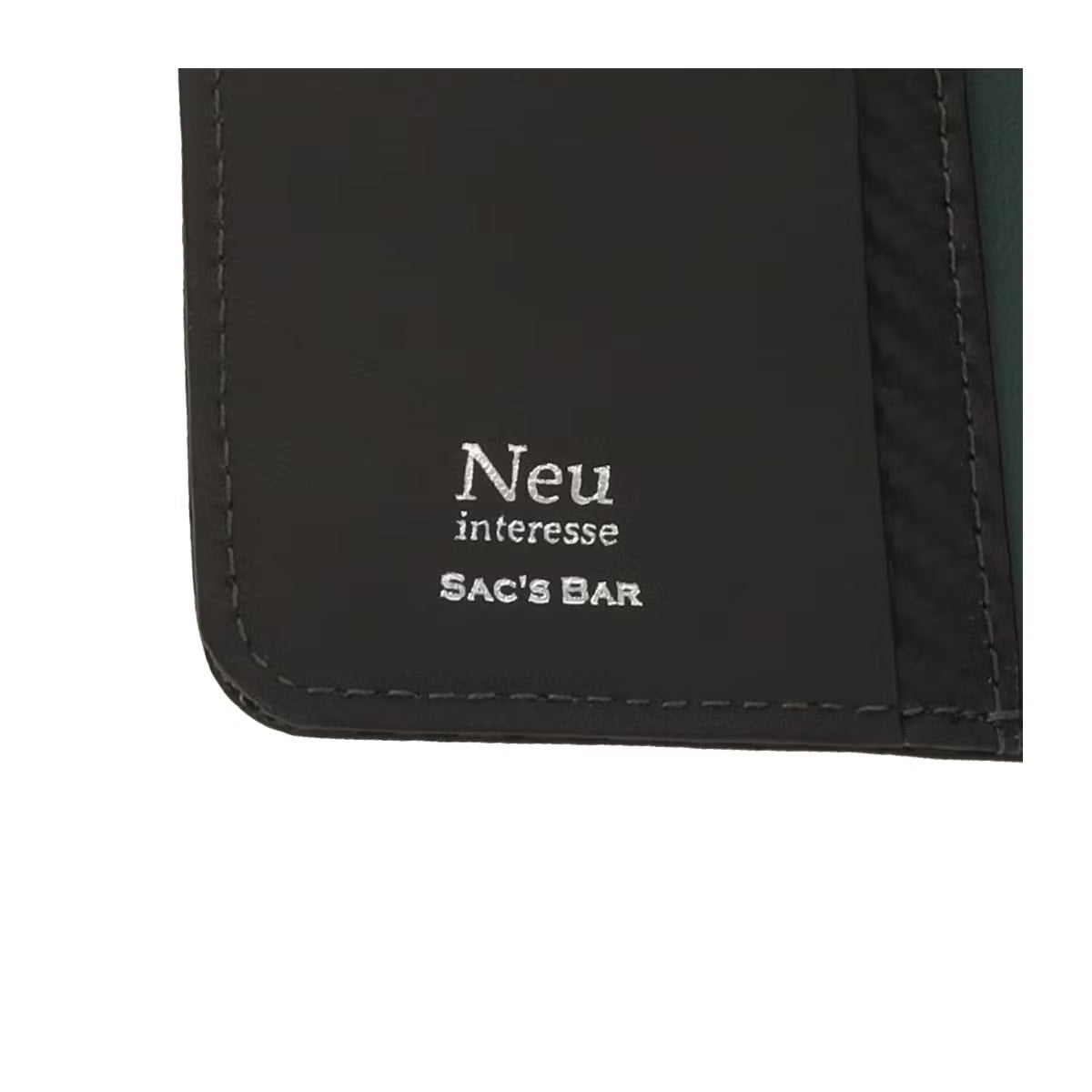 neuinteresse｜坪井 翔 キーコインケース Neu-017 Neu interesse FirST｜雑貨｜ブラック×グリーン