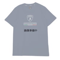 Lamborghini｜ランボルギーニ スウィンガー メンズ　シールド　シャツ｜Tシャツ｜ブルー