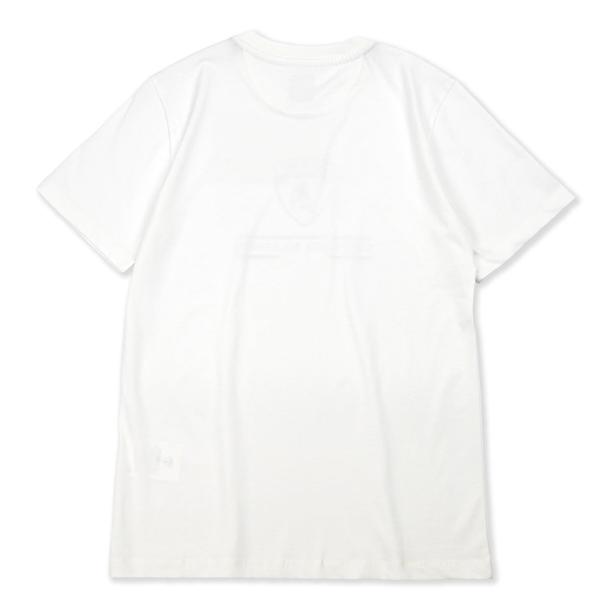 Lamborghini｜ランボルギーニ スウィンガー メンズ　シールド　シャツ｜Tシャツ｜ホワイト