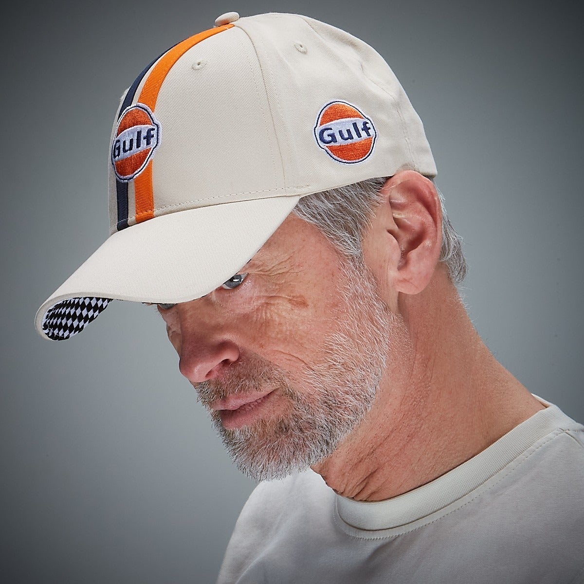 GULF｜ビヨンド リミッツ キャップ｜帽子｜ベージュ｜モデル着用
