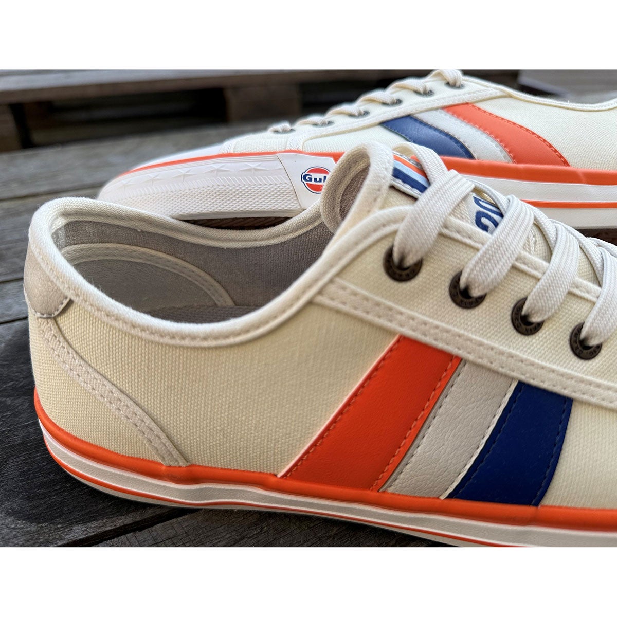 GULF｜ ガルフ キャンバス スニーカー｜シューズ｜クリーム