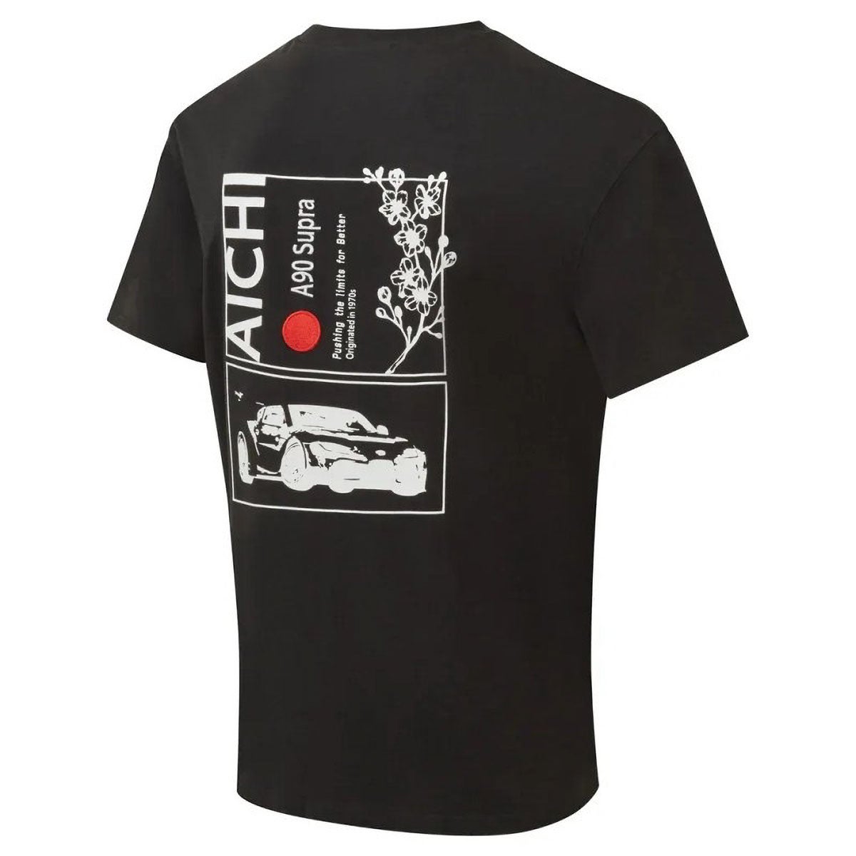 GR｜TGR メンズ アイチ オーバーサイズ Tシャツ｜ウェア｜ブラック