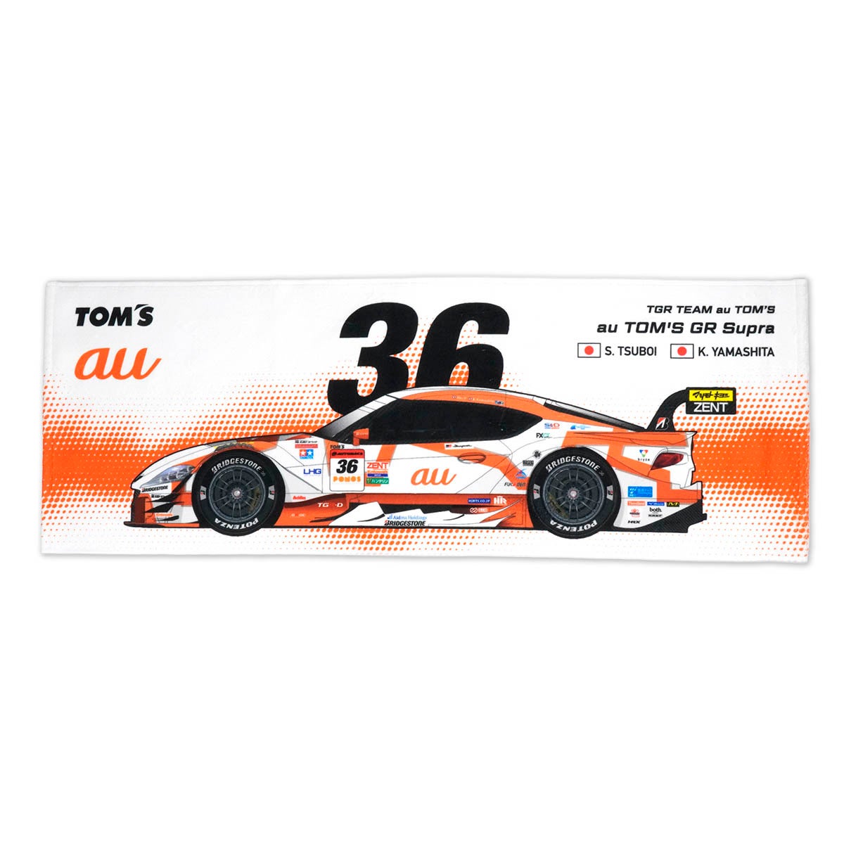 TOM'S｜2026 36号車タオル｜雑貨