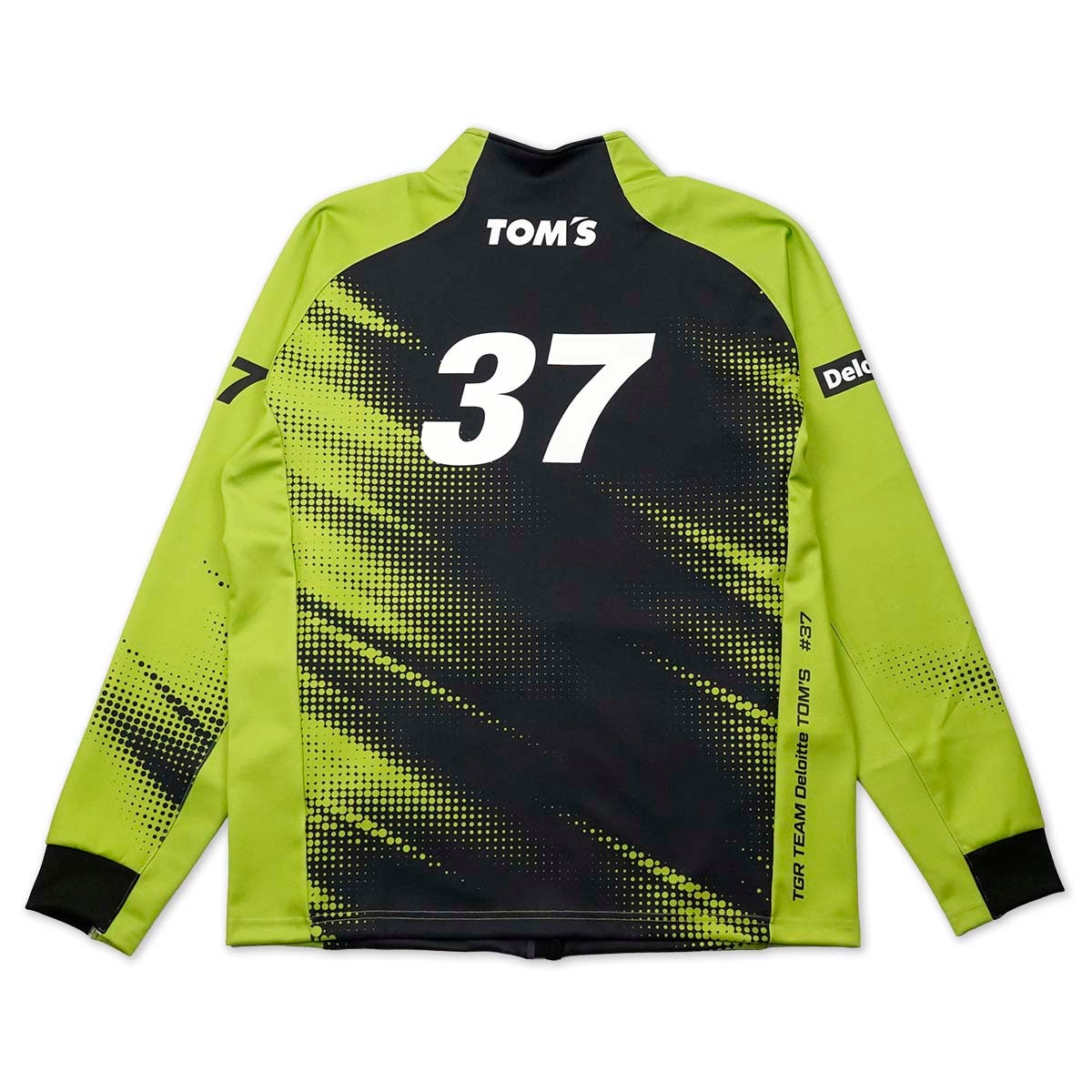 TOM'S｜2026 トラックジャケット #37｜ウェア｜ブラック×グリーン