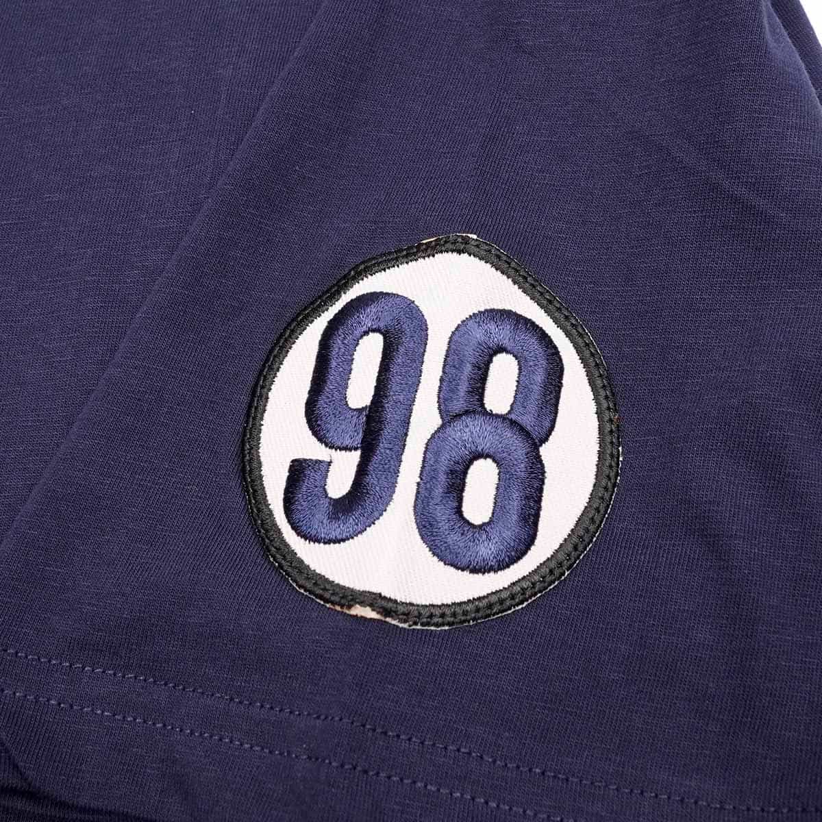 CLASSIC LEGEND MOTORS｜キャロル・シェルビー"427"Tシャツ｜ウェア｜マリンブルー