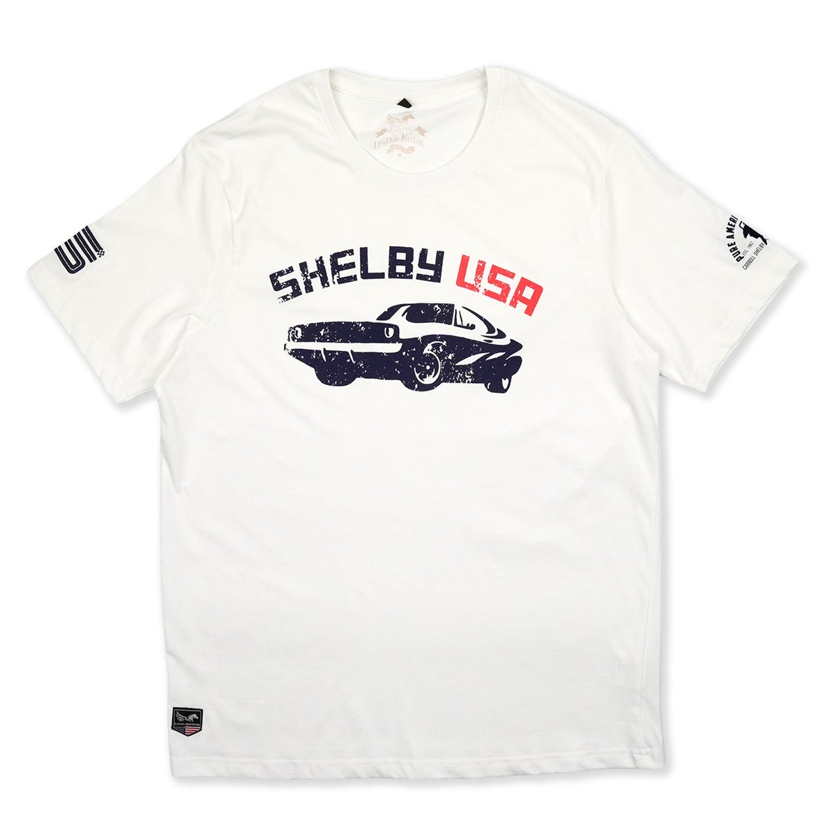 CLASSIC LEGEND MOTORS｜キャロル シェルビー"1959"Tシャツ｜ウェア｜ホワイト