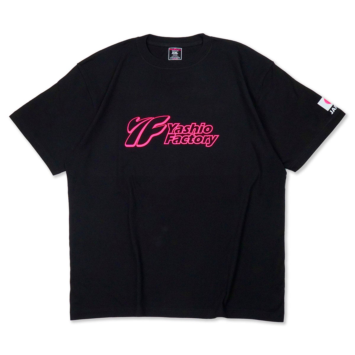 Yashio Factory｜2025 ネオンピンクTシャツ｜トップス｜ブラック