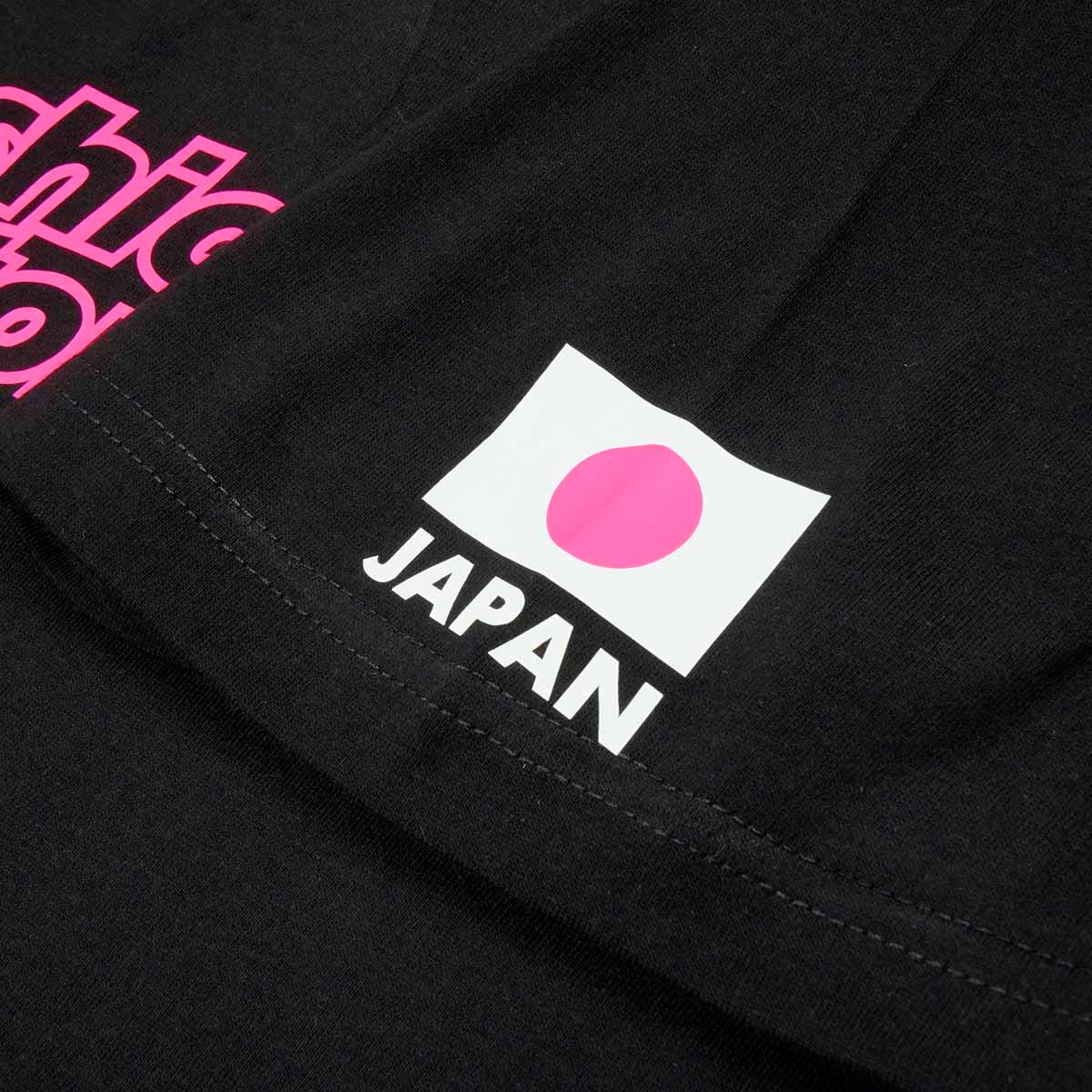 Yashio Factory｜2025 ネオンピンクTシャツ｜トップス｜ブラック