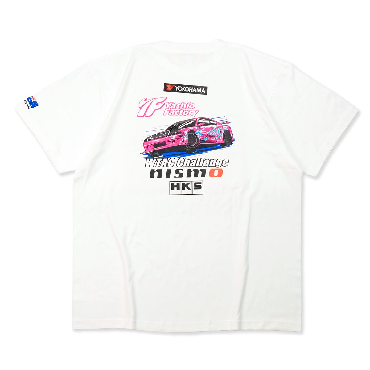 Yashio Factory｜2026 HKSコラボTシャツ｜トップス｜ホワイト