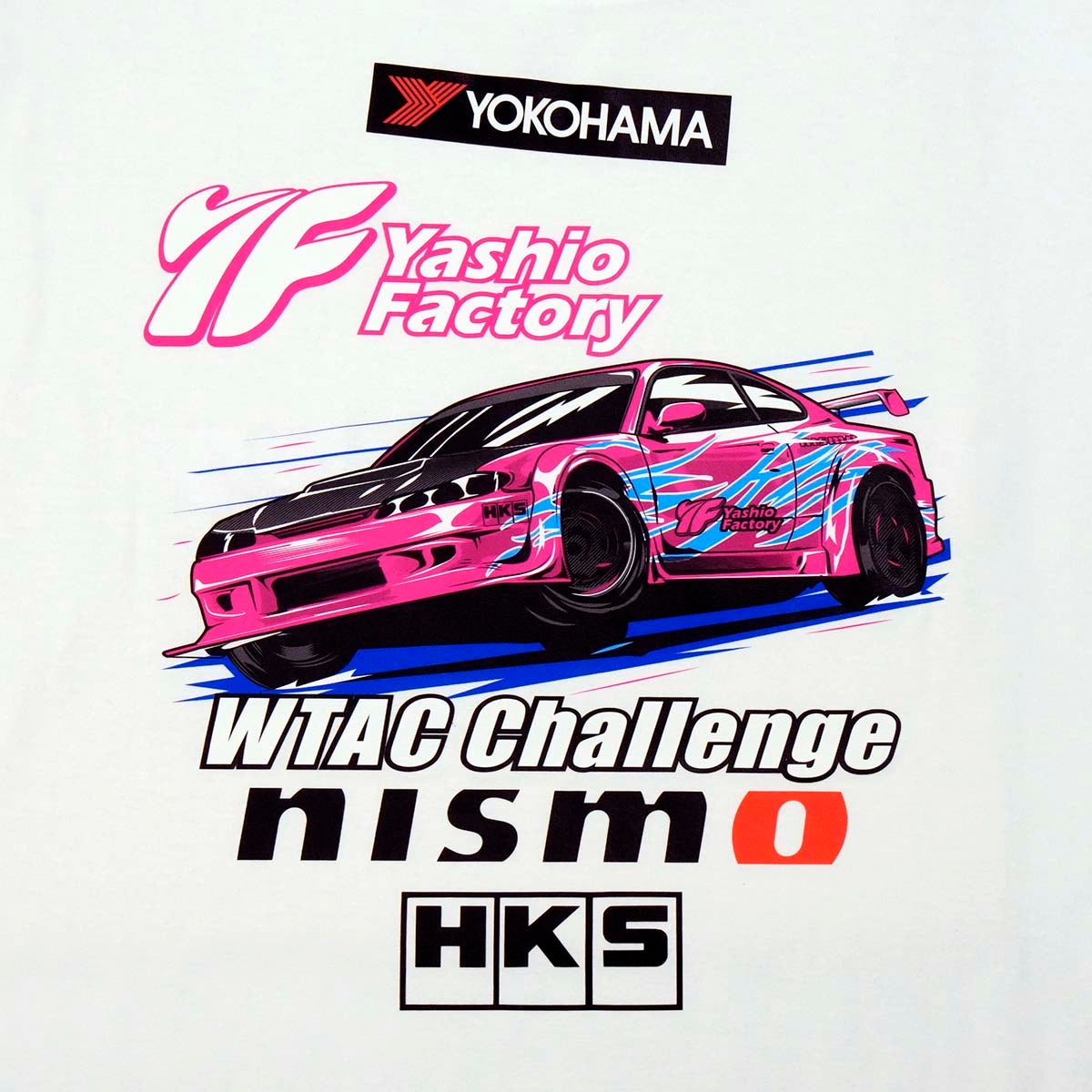 Yashio Factory｜2026 HKSコラボTシャツ｜トップス｜ホワイト