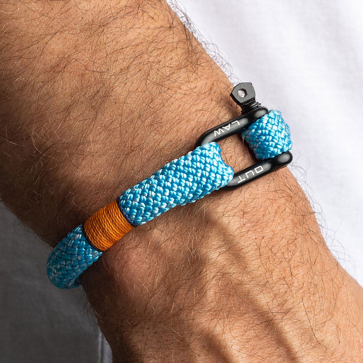 OUTRAW GEAR｜オイル レーサー｜アクセサリー｜ブルー×ブラック｜使用イメージ