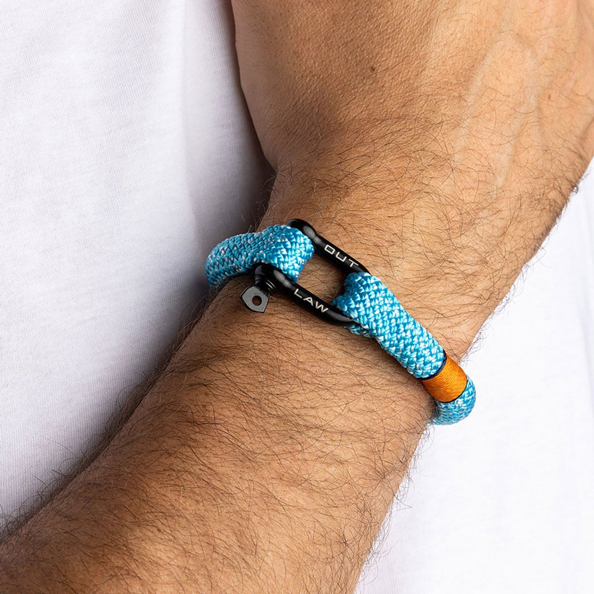 OUTRAW GEAR｜オイル レーサー｜アクセサリー｜ブルー×ブラック｜使用イメージ