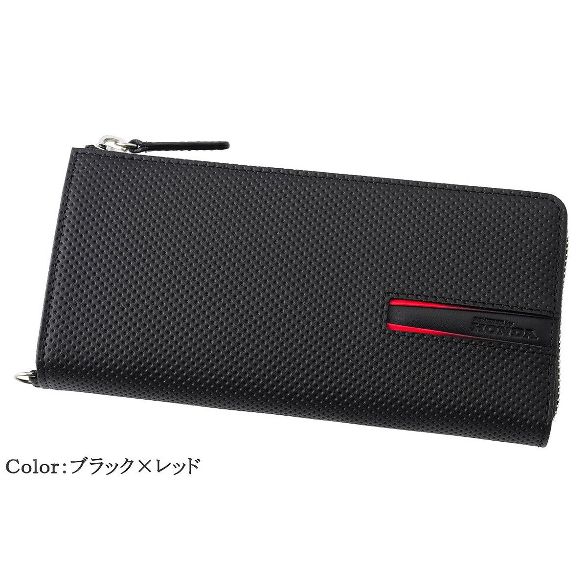 neuinteresse｜LF長財布｜財布｜ブラック×レッド