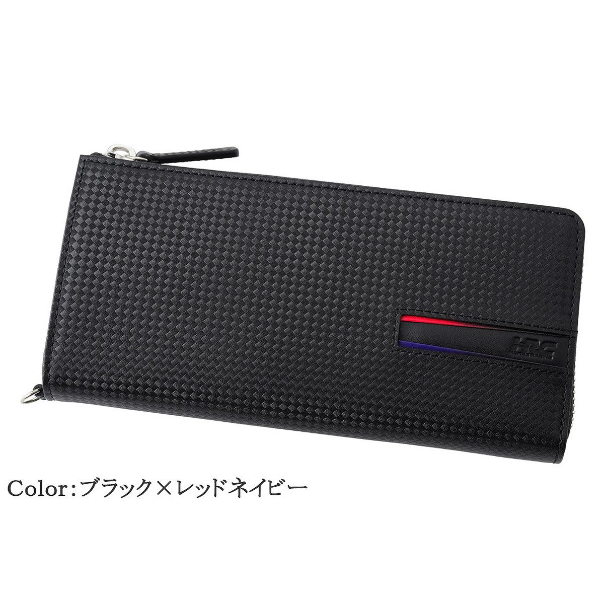 neuinteresse｜LF長財布｜財布｜ブラック×レッドネイビー