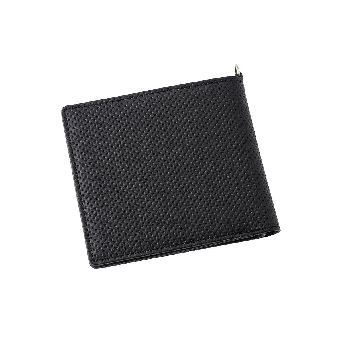 neuinteresse｜二つ折り財布(外BOX小銭入れ付き札入)｜財布｜ブラック×レッド