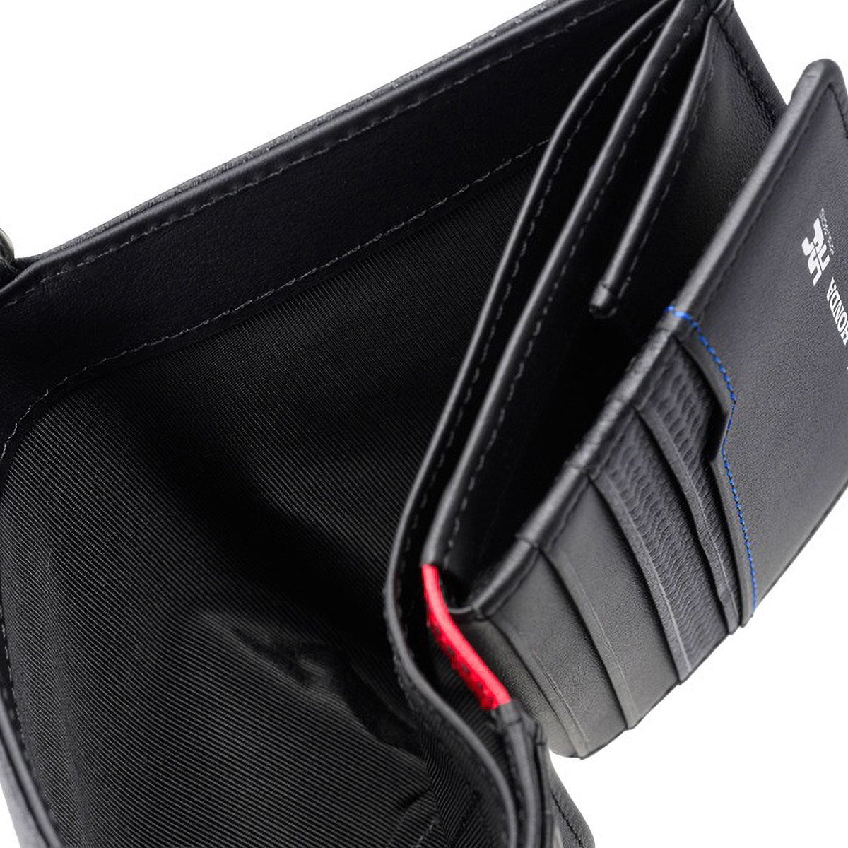 neuinteresse｜コンパクト札入(ＢＯＸ小銭入れ付き札入)｜財布｜ブラック×レッドネイビー