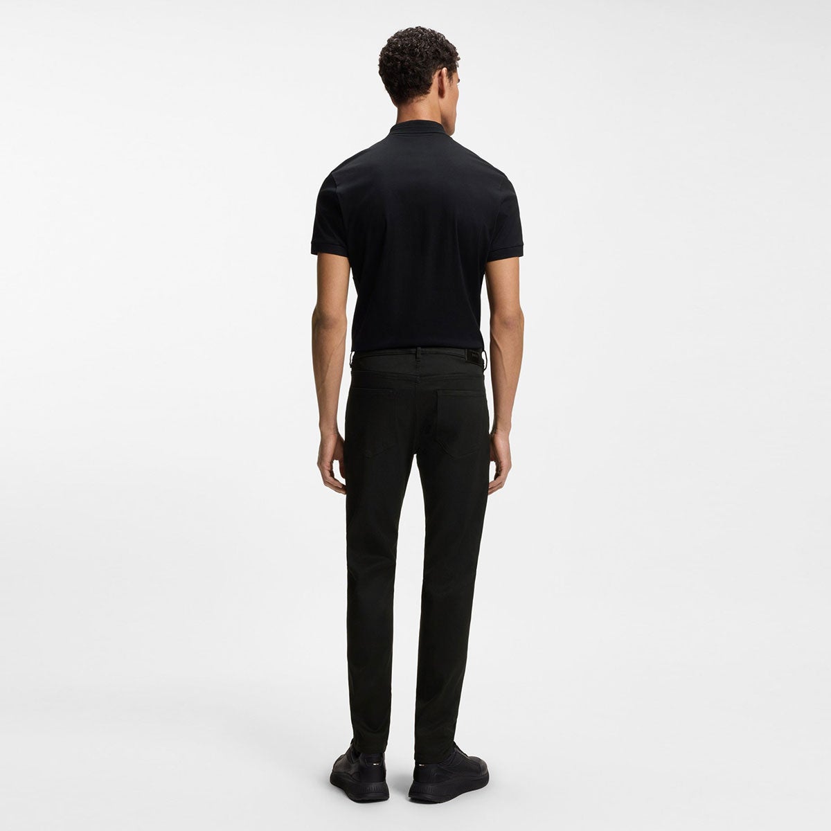 Porsche x BOSS テーパードフィットパンツ ストレッチデニム