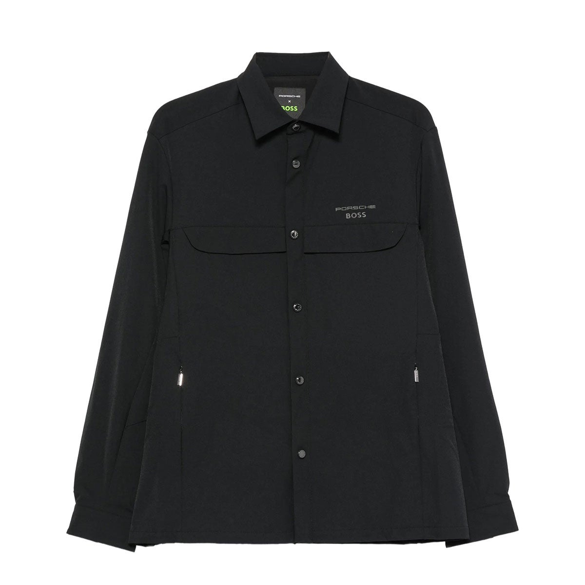 HUGO BOSS｜Porsche x BOSS エンボスロゴ シャツ｜トップス