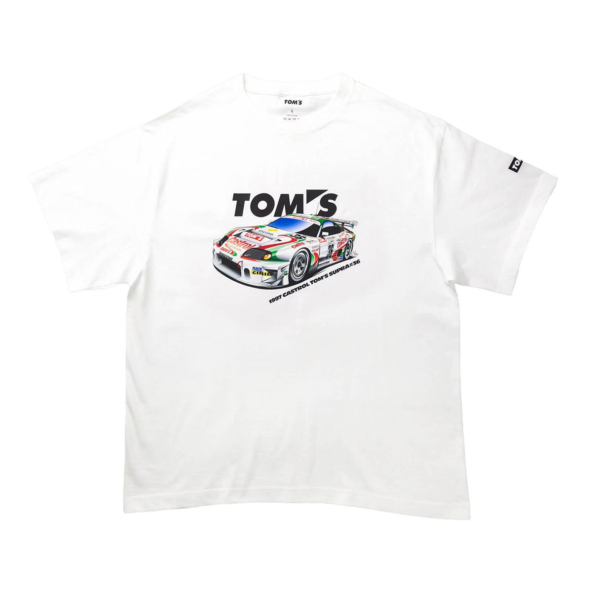 TOM'S｜カストロールスープラデザインTシャツ｜Tシャツ