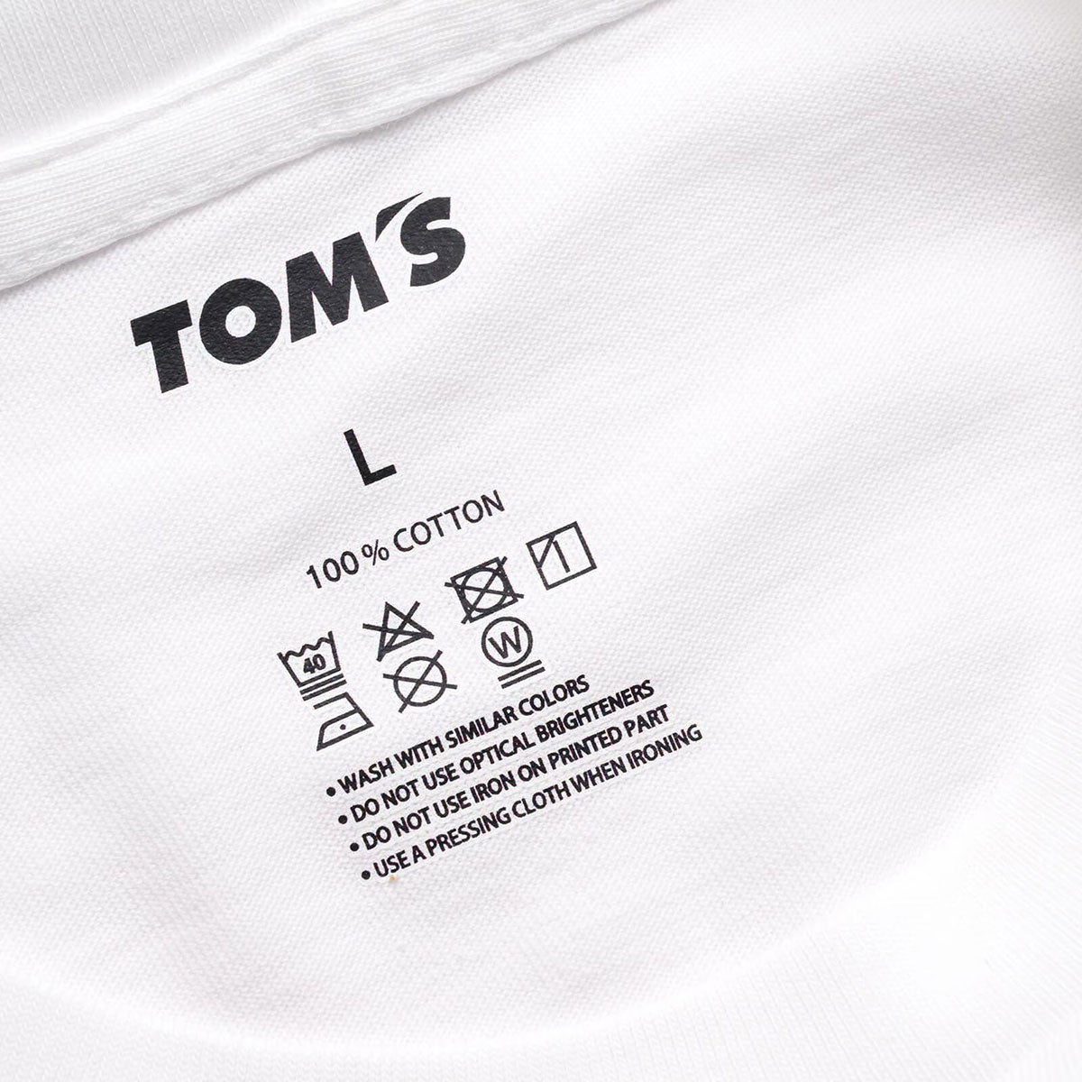 TOM'S｜カストロールスープラデザインTシャツ｜Tシャツ｜ホワイト