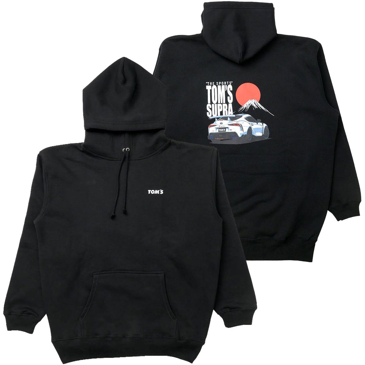 TOM'S｜スープラ富士デザインパーカー｜フーディ