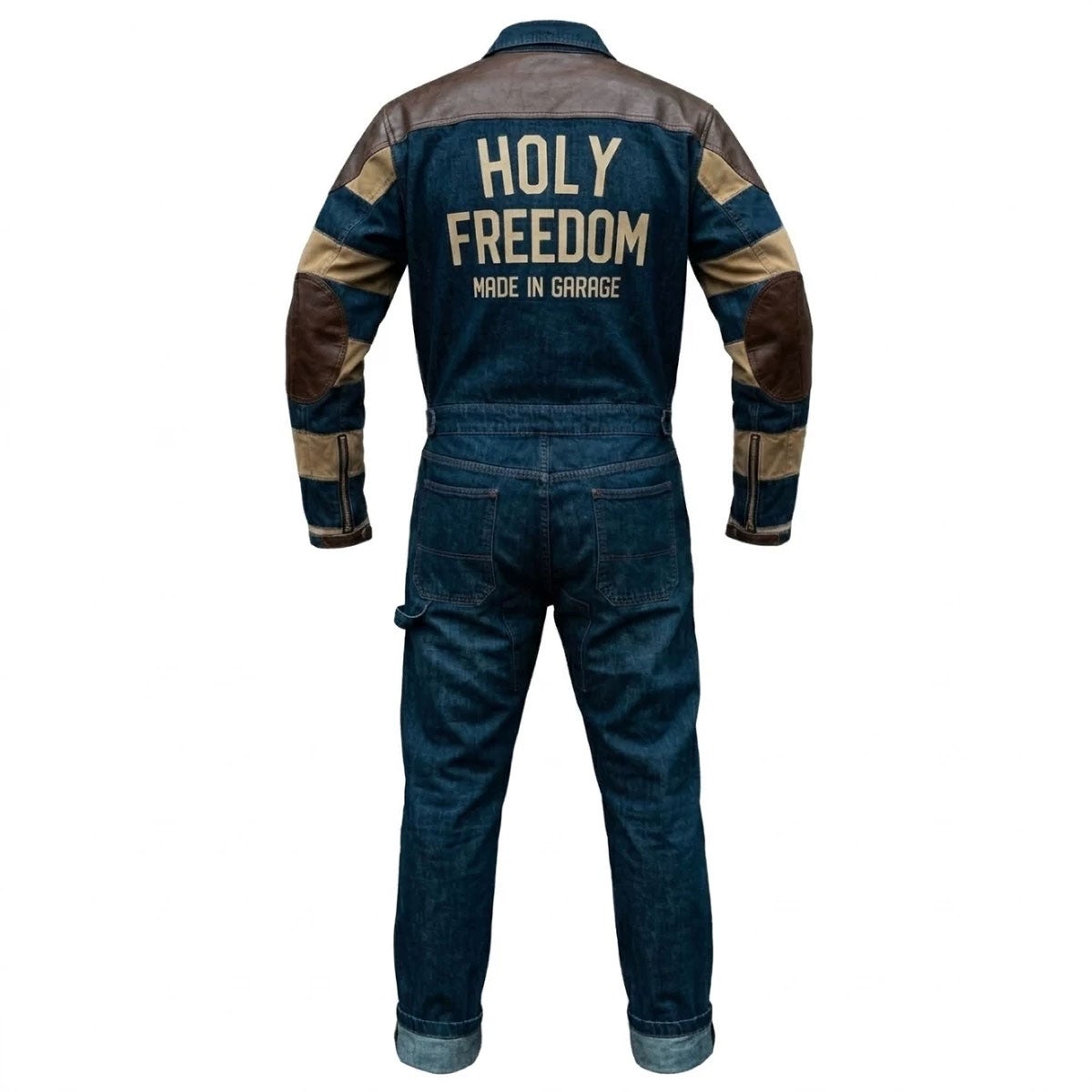 HolyFreedom｜チュートデニム｜オーバーオール｜ブルー