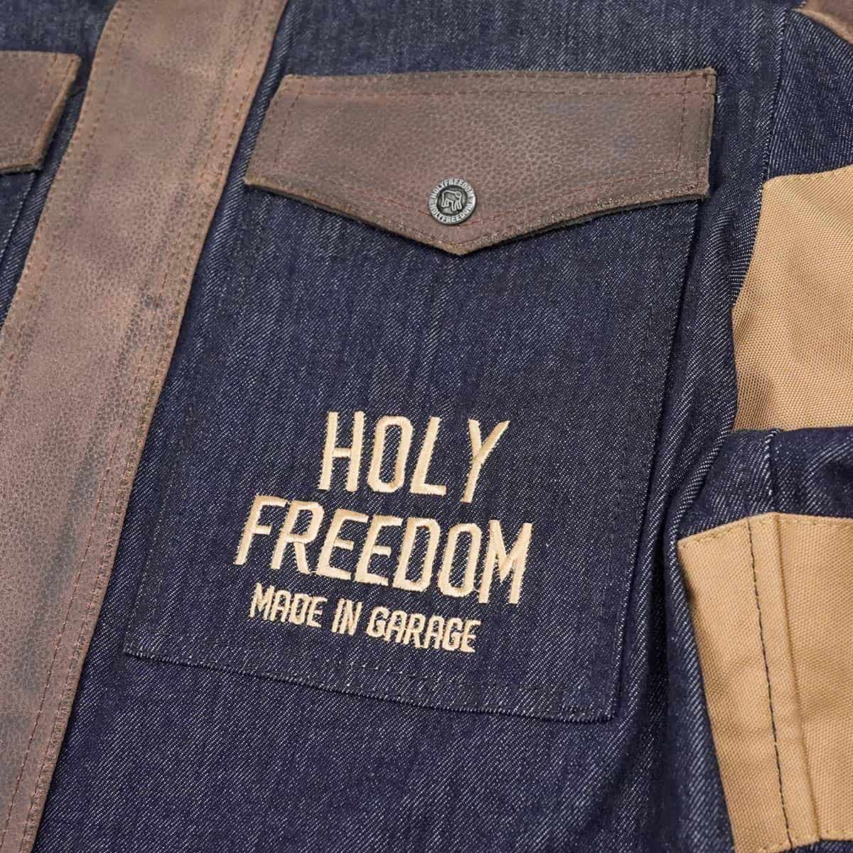 HolyFreedom｜チュートデニム｜オーバーオール｜ブルー