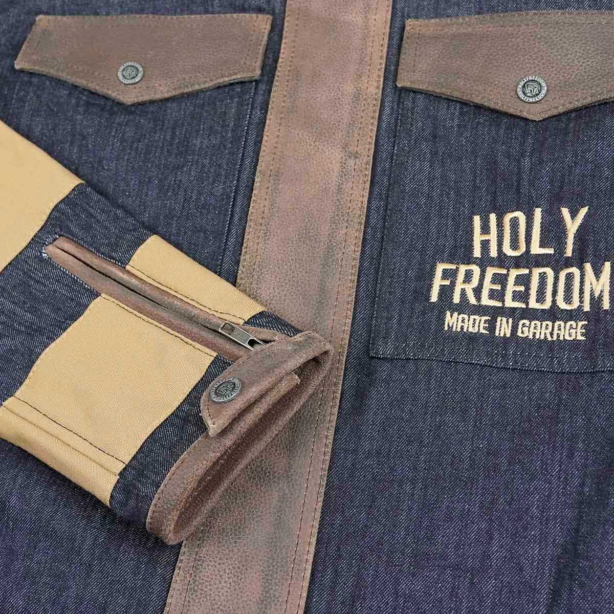 HolyFreedom｜チュートデニム｜オーバーオール｜ブルー