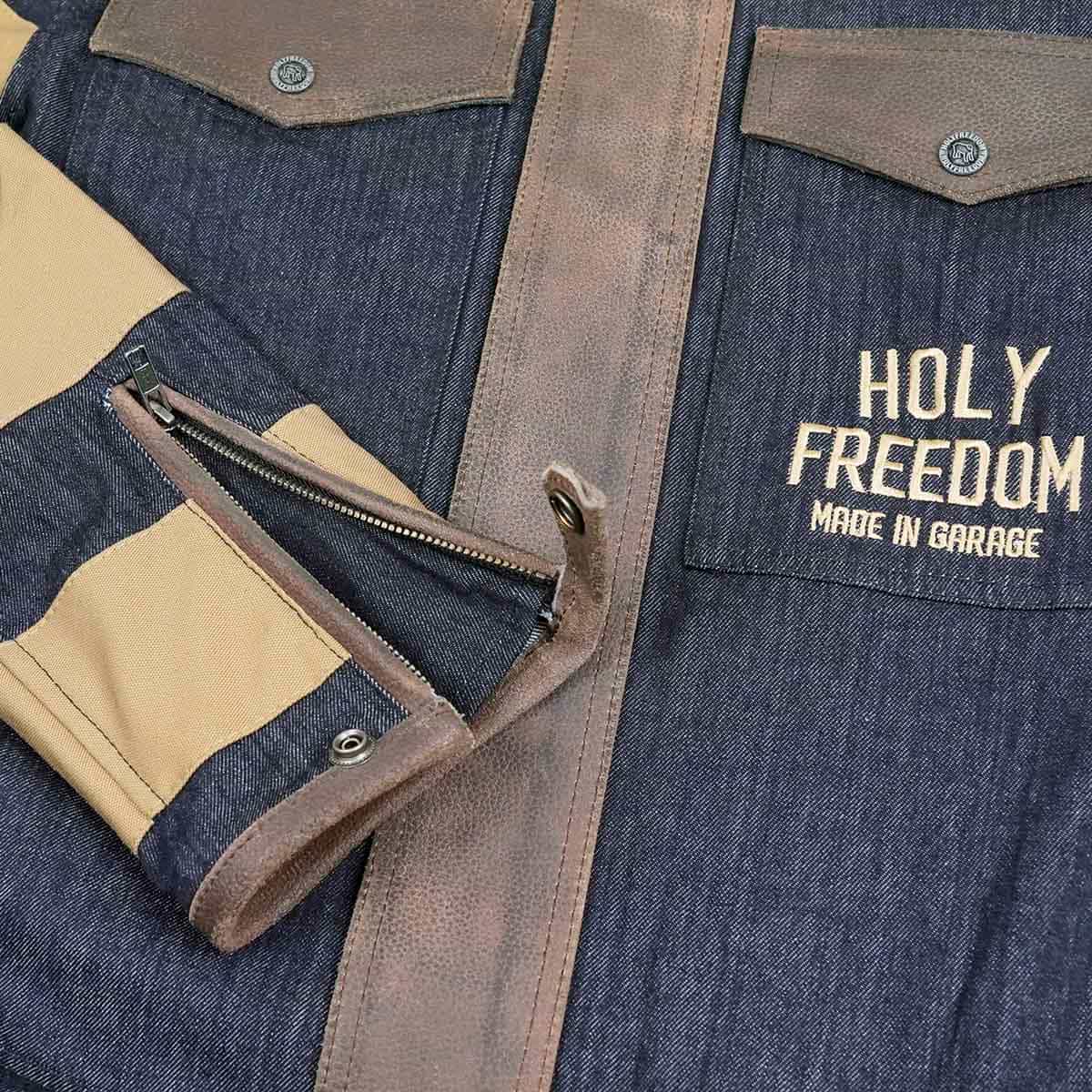 HolyFreedom｜チュートデニム｜オーバーオール｜ブルー