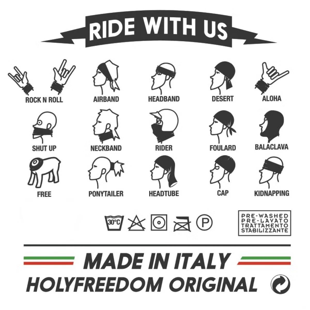 HolyFreedom｜マルチ ファンクション チューブラー｜ネックカバー