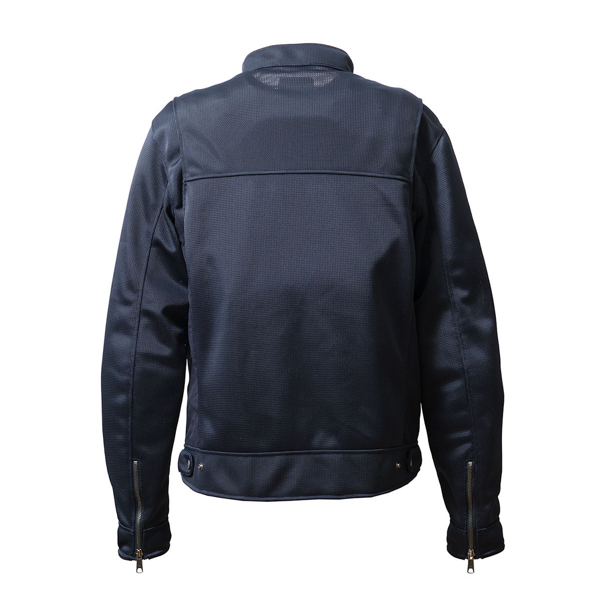 56design｜シグネチャー メッシュ ライダース｜アウター｜ダークネイビー