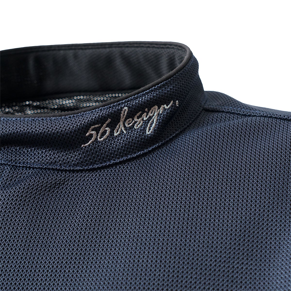 56design｜シグネチャー メッシュ ライダース｜アウター｜ダークネイビー