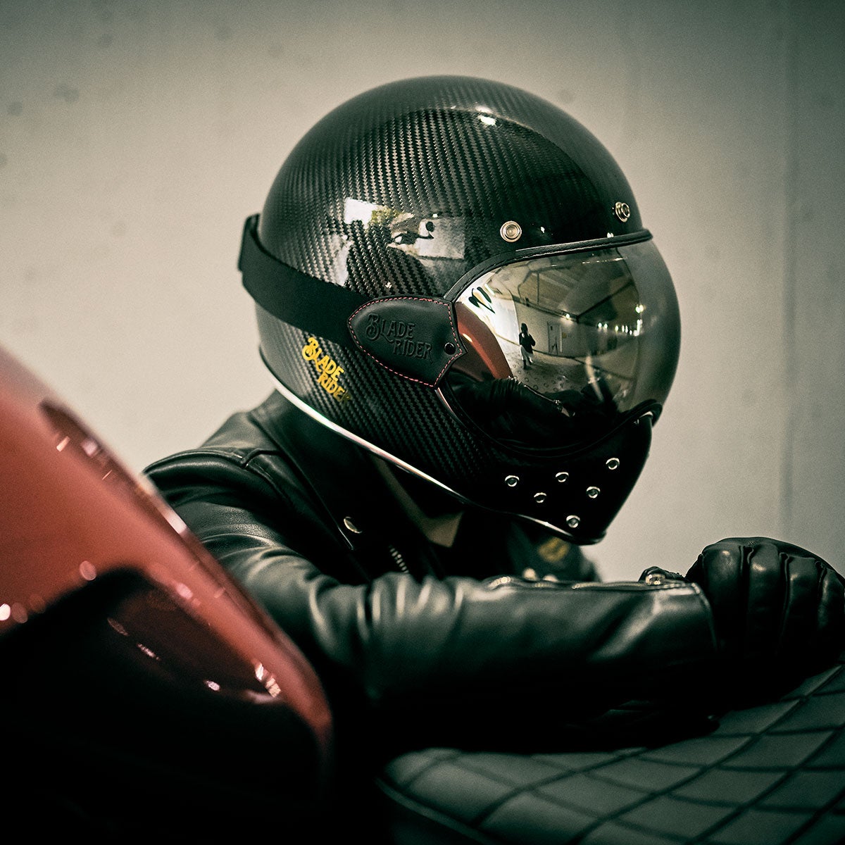 BLADE RIDER｜ブレイドライダー ゴーグル｜ゴーグル｜スモークミラー｜モデル着用