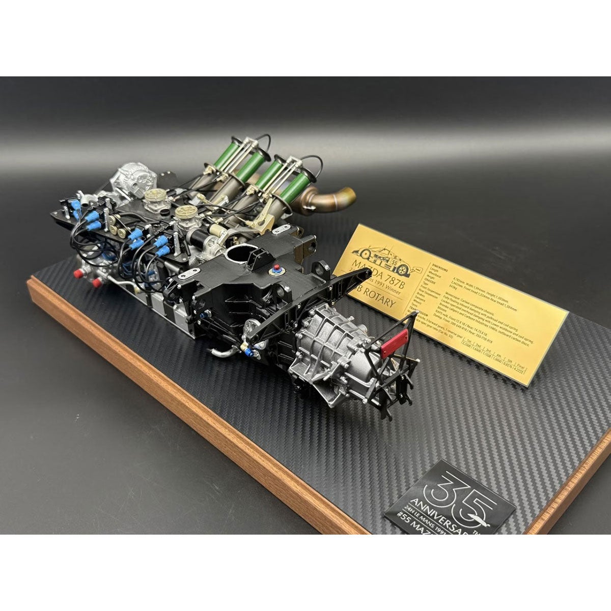 MZRacing｜R26B 1/6スケールエンジンモデル　ルマン優勝35周年記念エディション｜模型