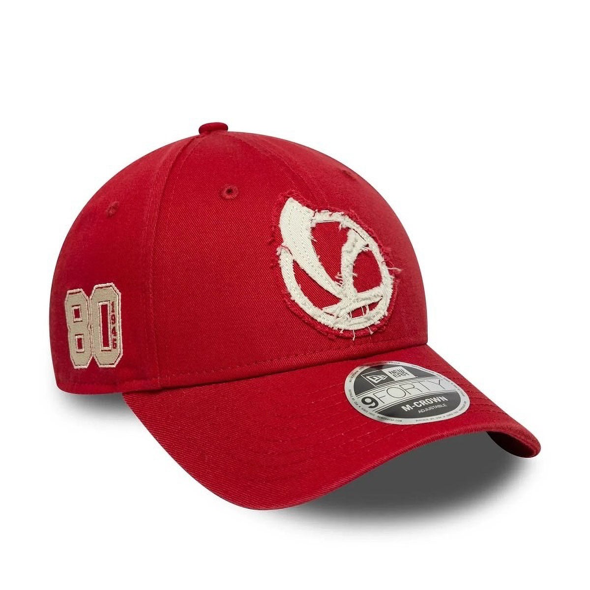 VESPA｜ベスパ80周年記念 NewEra 9FORTY Mクラウン キャップ｜帽子｜レッド