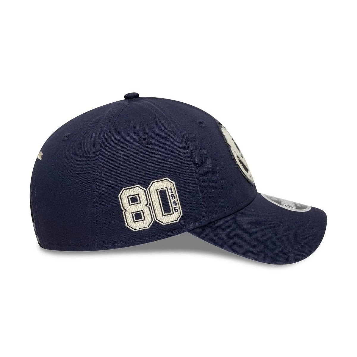 VESPA｜ベスパ80周年記念 NewEra 9FORTY Mクラウン キャップ｜帽子｜ネイビー