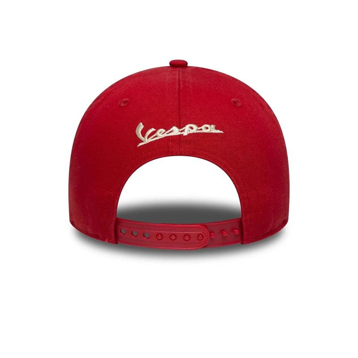 VESPA｜ベスパ80周年記念 NewEra 9FORTY Mクラウン キャップ｜帽子｜レッド