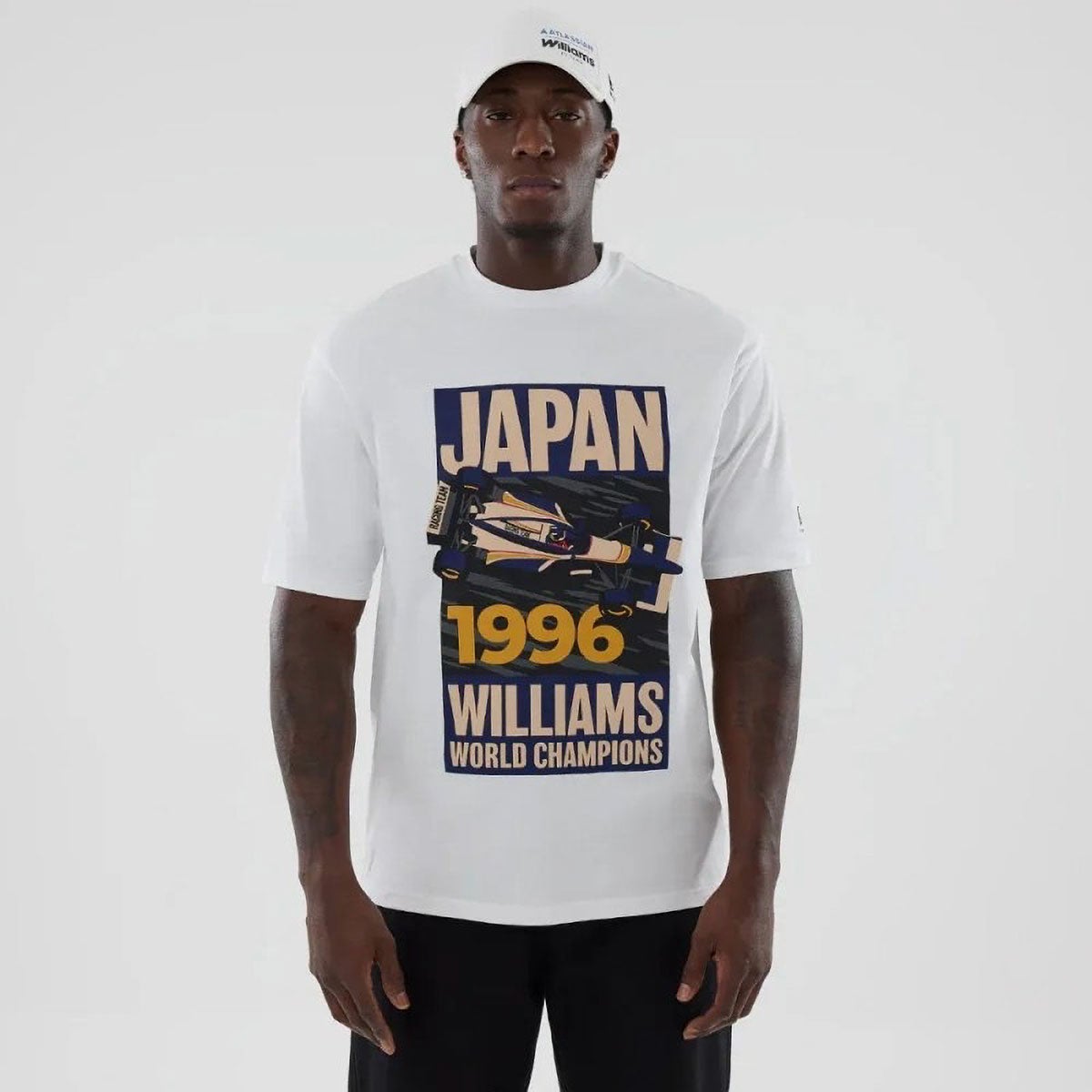 Williams F1 Team｜ウィリアムズ F1 チームジャパン グラフィック 半袖 Tシャツ｜ウェア｜ホワイト
