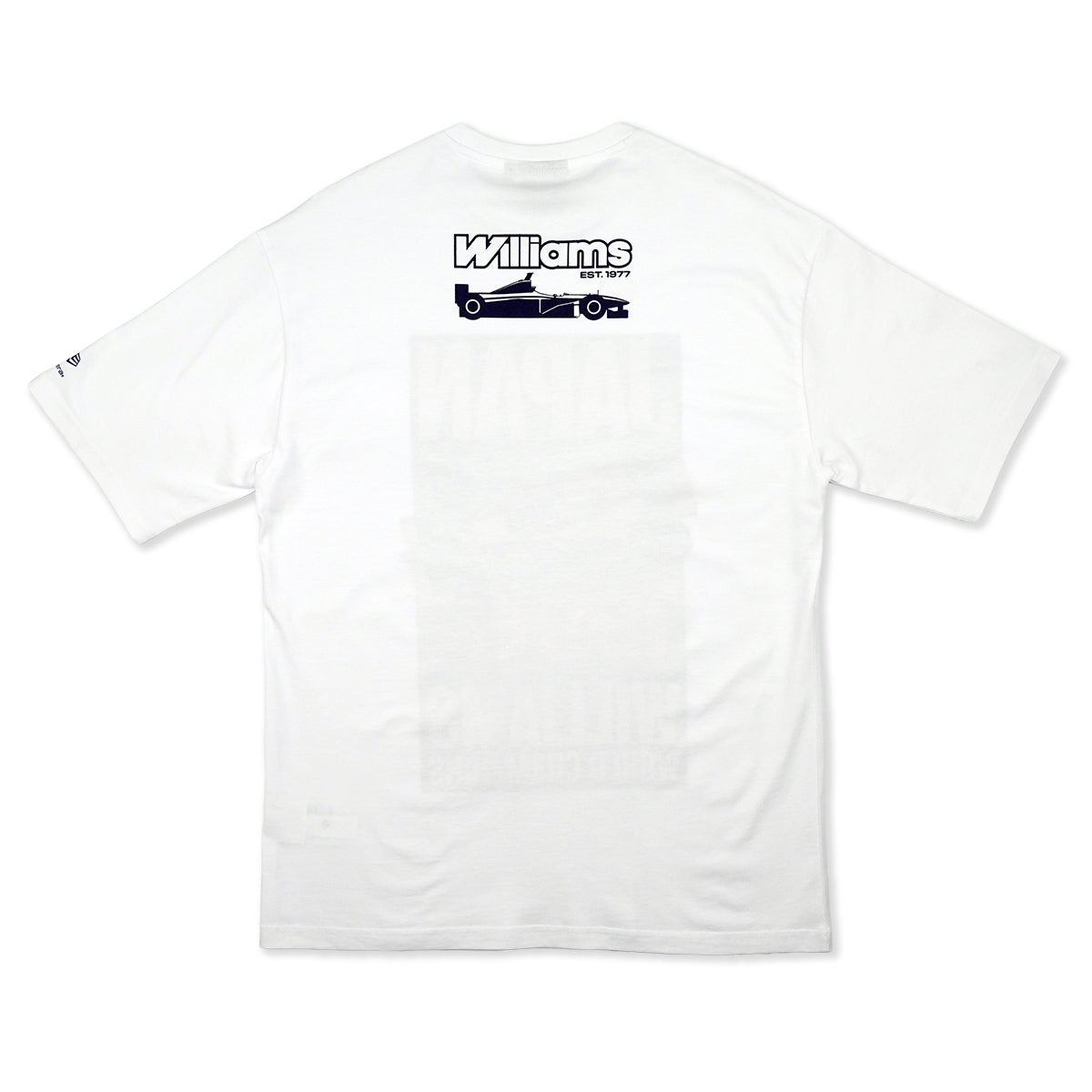 Williams F1 Team｜ウィリアムズ F1 チームジャパン グラフィック 半袖 Tシャツ｜ウェア｜ホワイト