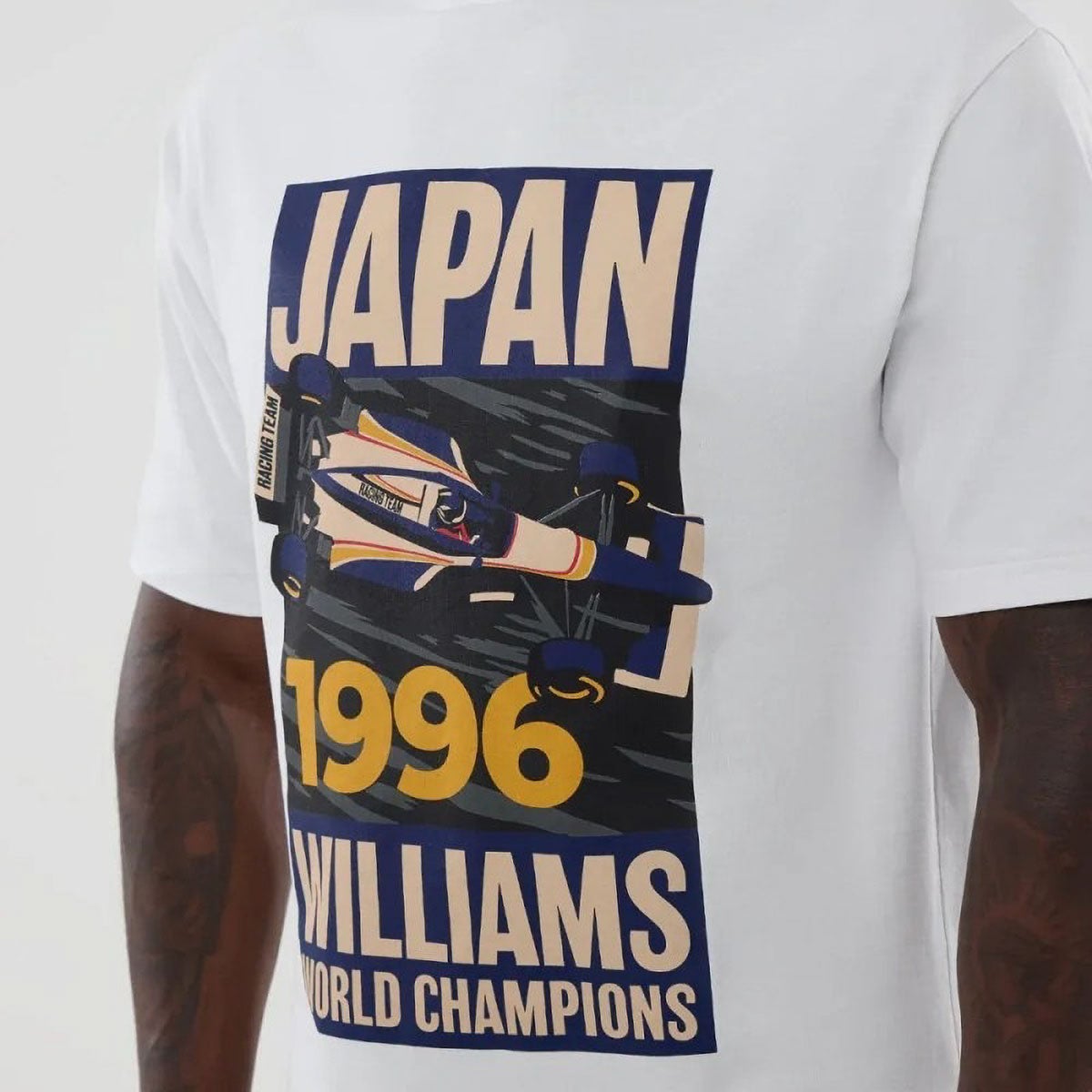 Williams F1 Team｜ウィリアムズ F1 チームジャパン グラフィック 半袖 Tシャツ｜ウェア｜ホワイト