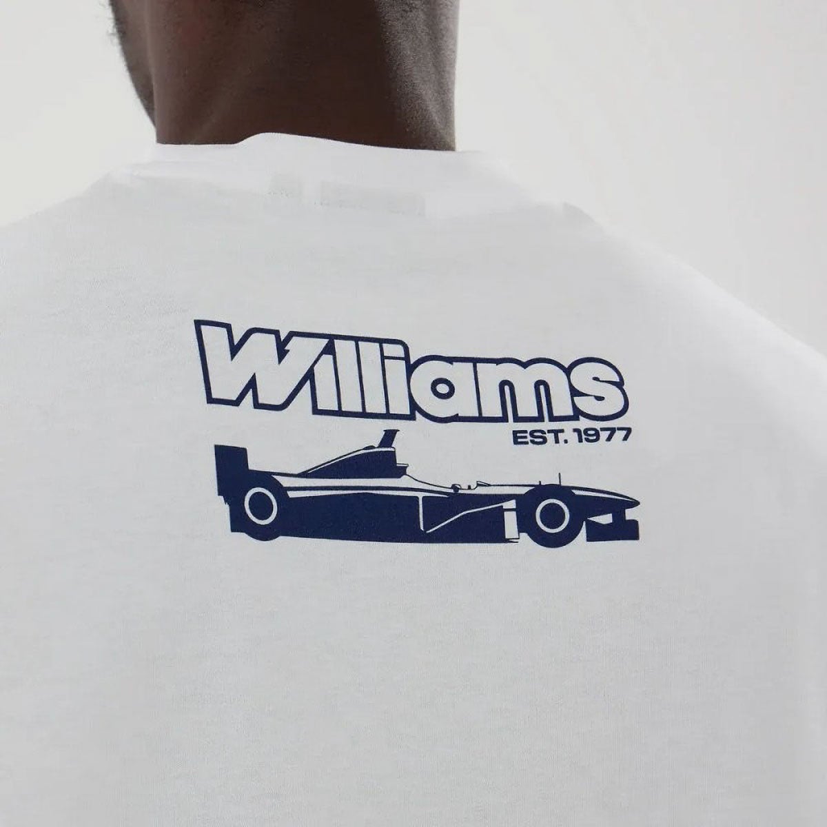Williams F1 Team｜ウィリアムズ F1 チームジャパン グラフィック 半袖 Tシャツ｜ウェア｜ホワイト