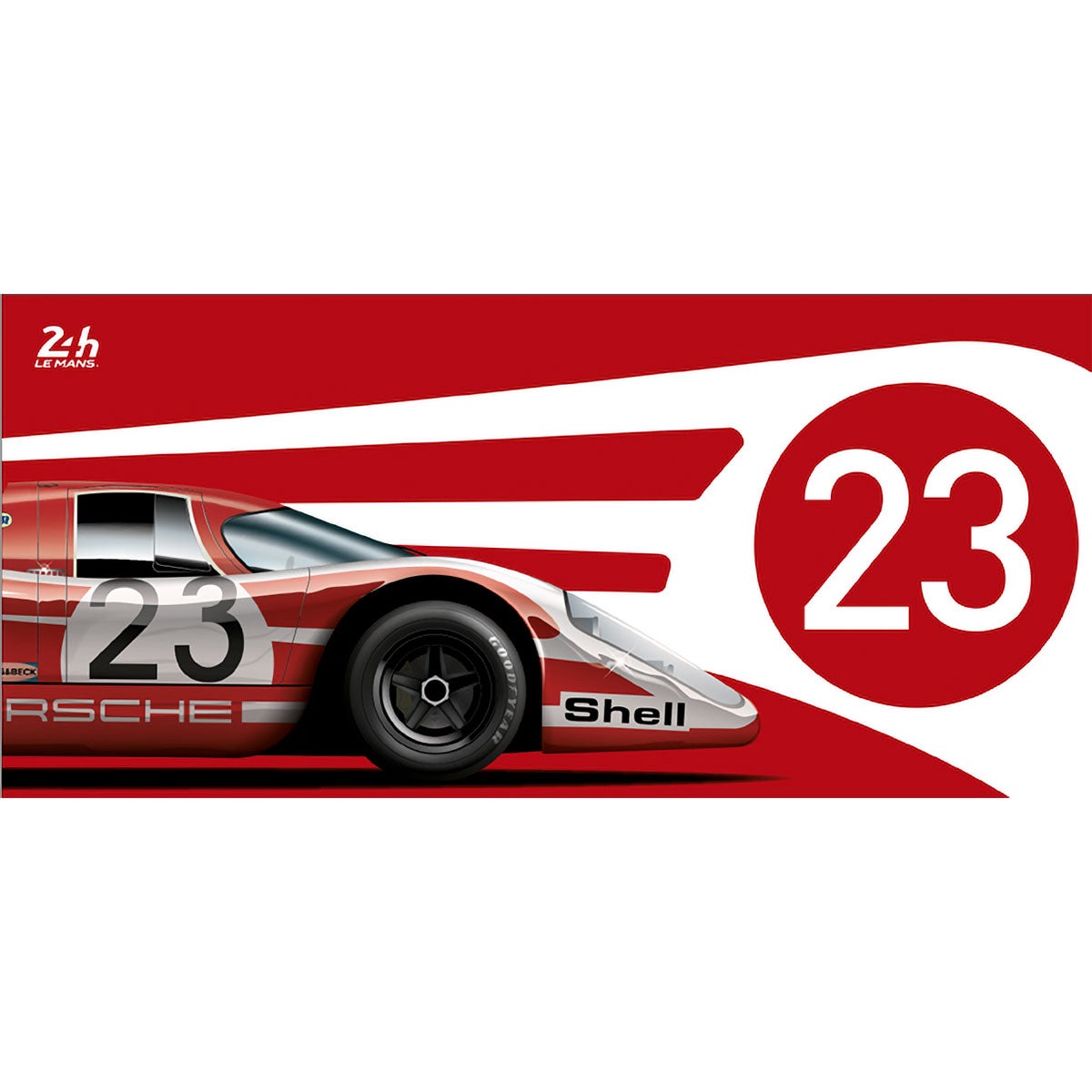 Le Mans 24h｜ル・マン 24H Porsche 917 Salzburg マグカップ｜雑貨