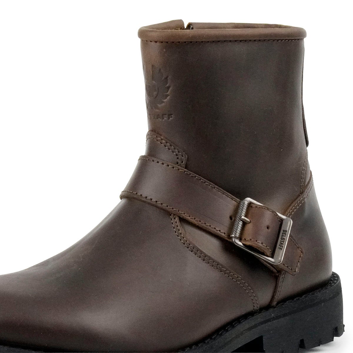BELSTAFF｜トライアルマスター モーターサイクル ブーツ｜Tブーツタイプ｜ブラウン