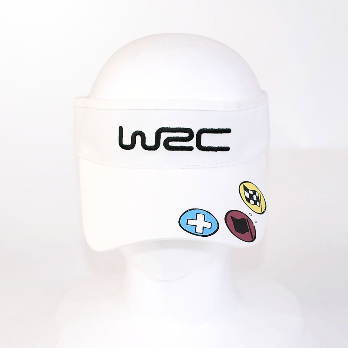 WRC｜WRCサンバイザー｜帽子｜ホワイト